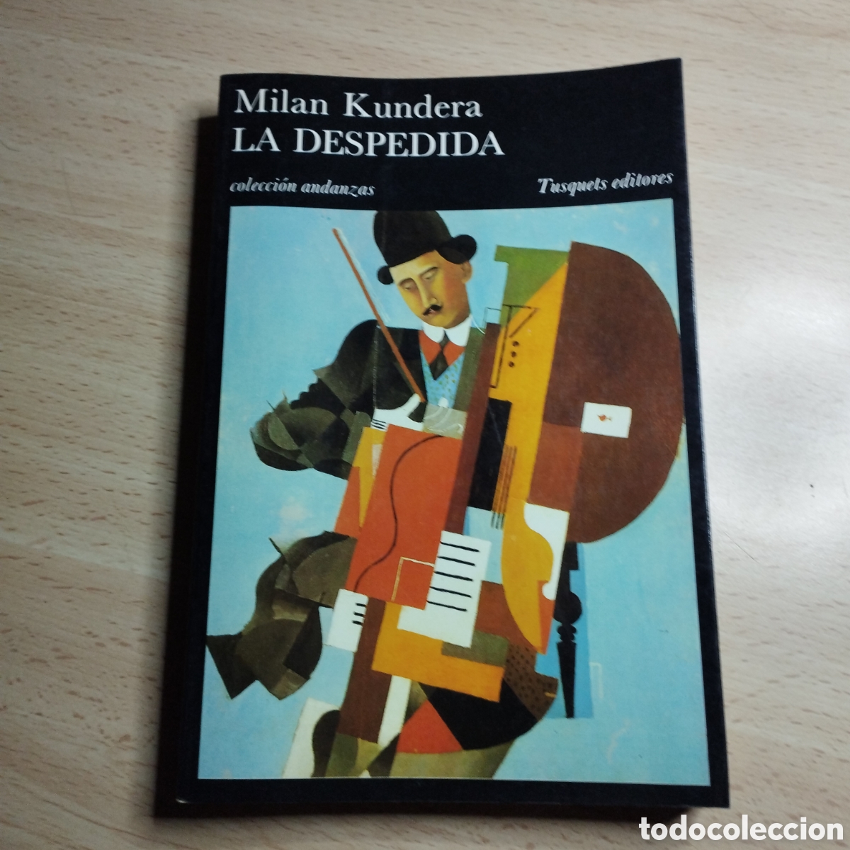 Libros de segunda mano: La despedida. Milan Kundera. 1986. Colecci&oacute;n andanzas. Tusquets. - Foto 1
