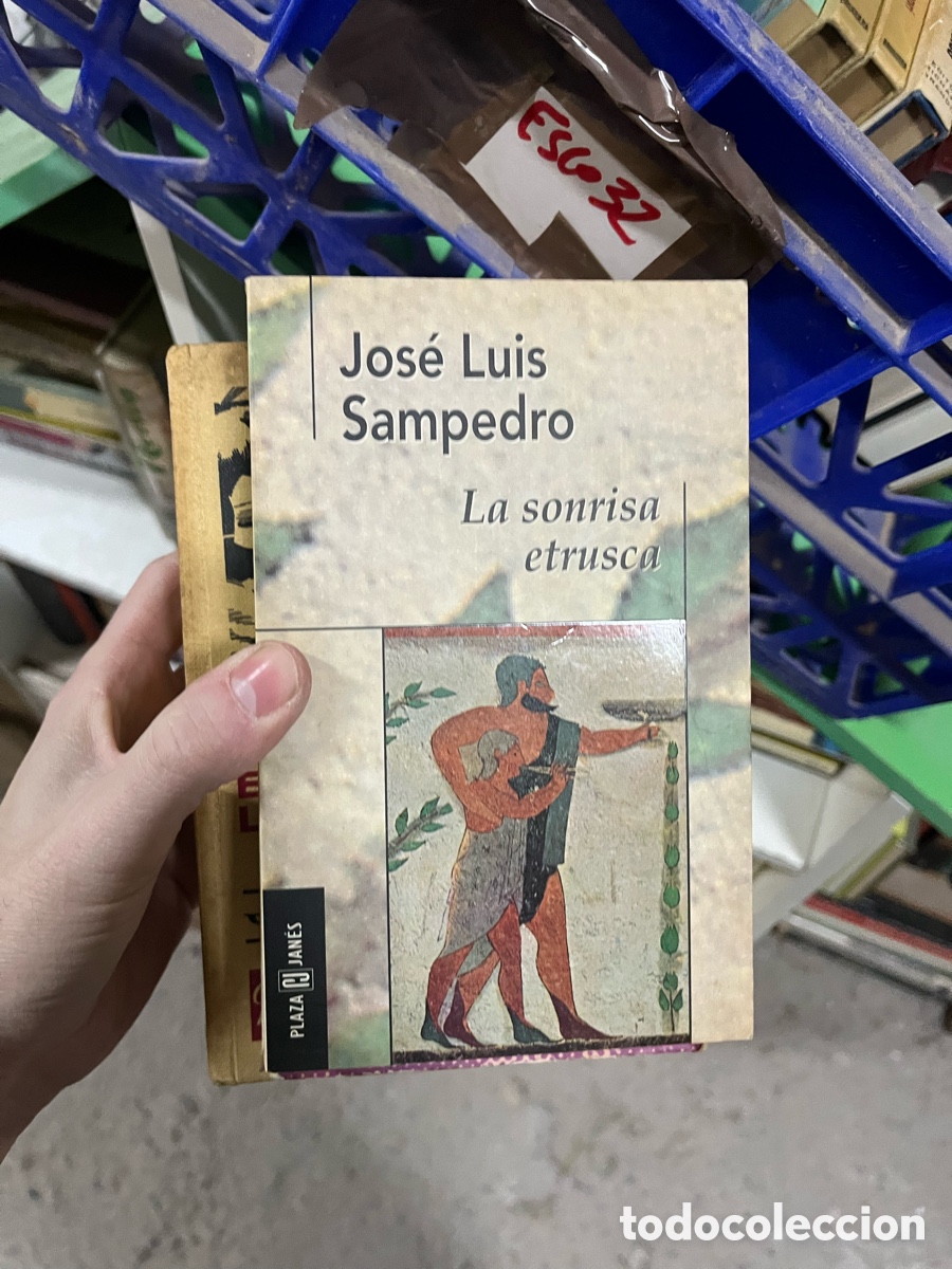 Libros de segunda mano: Esco32 Jos&eacute; Luis Sampedro La sonrisa etrusca - Foto 1