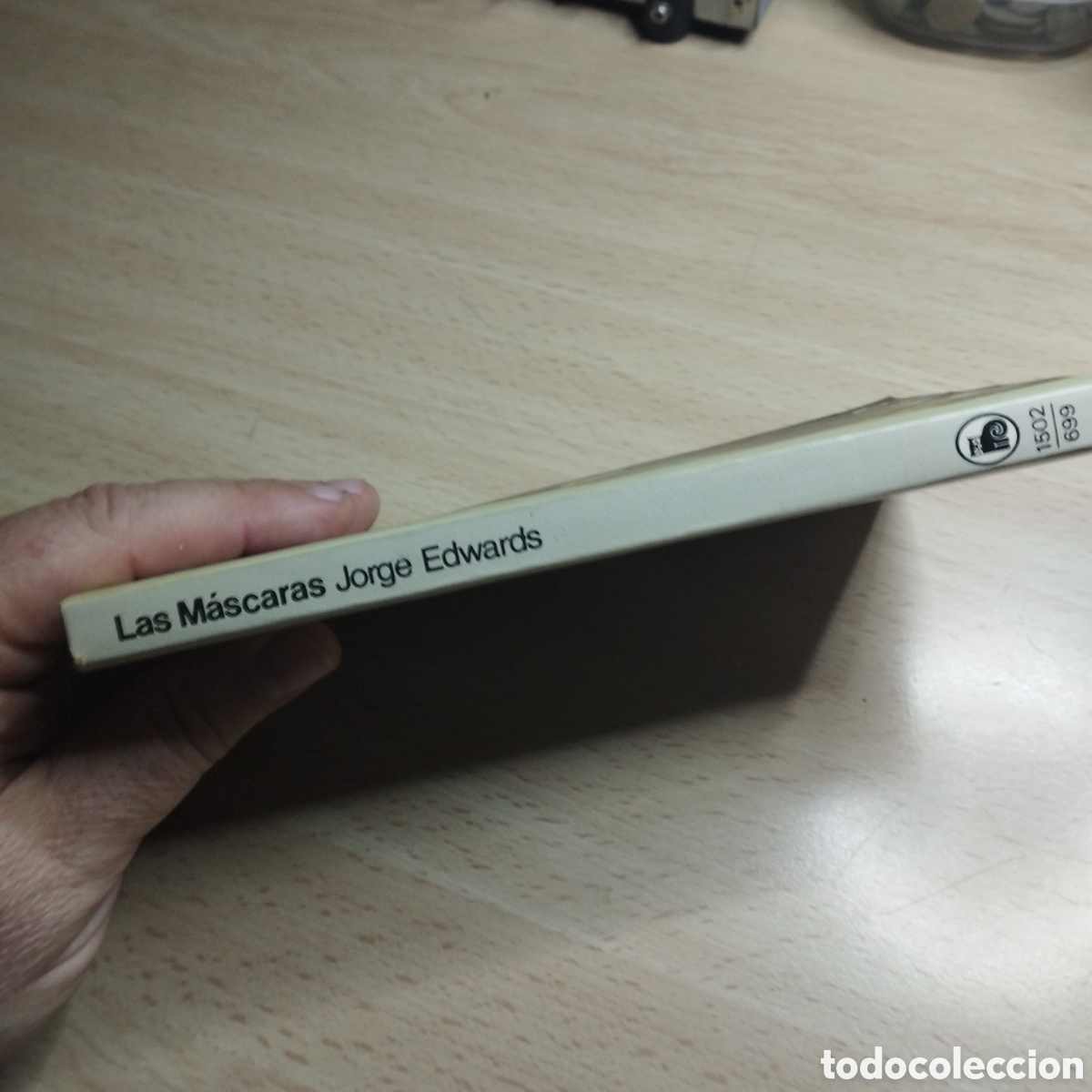 Libros de segunda mano: Las M&aacute;scaras. Jorge Edwards. 1981. Bruguera libro amigo. - Foto 3