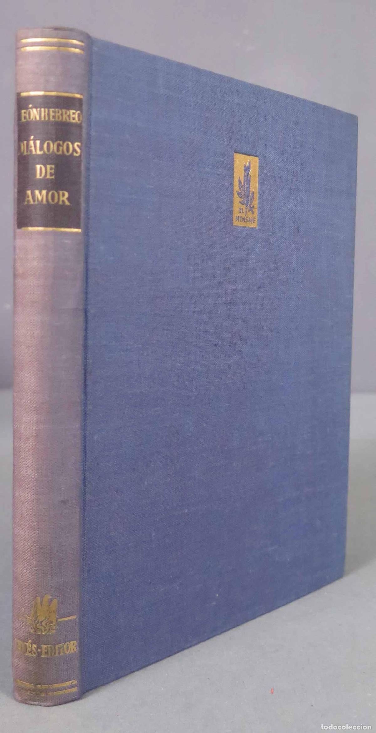 Libros de segunda mano: DIALOGOS DE AMOR. HEBREO. 1953 - Foto 1