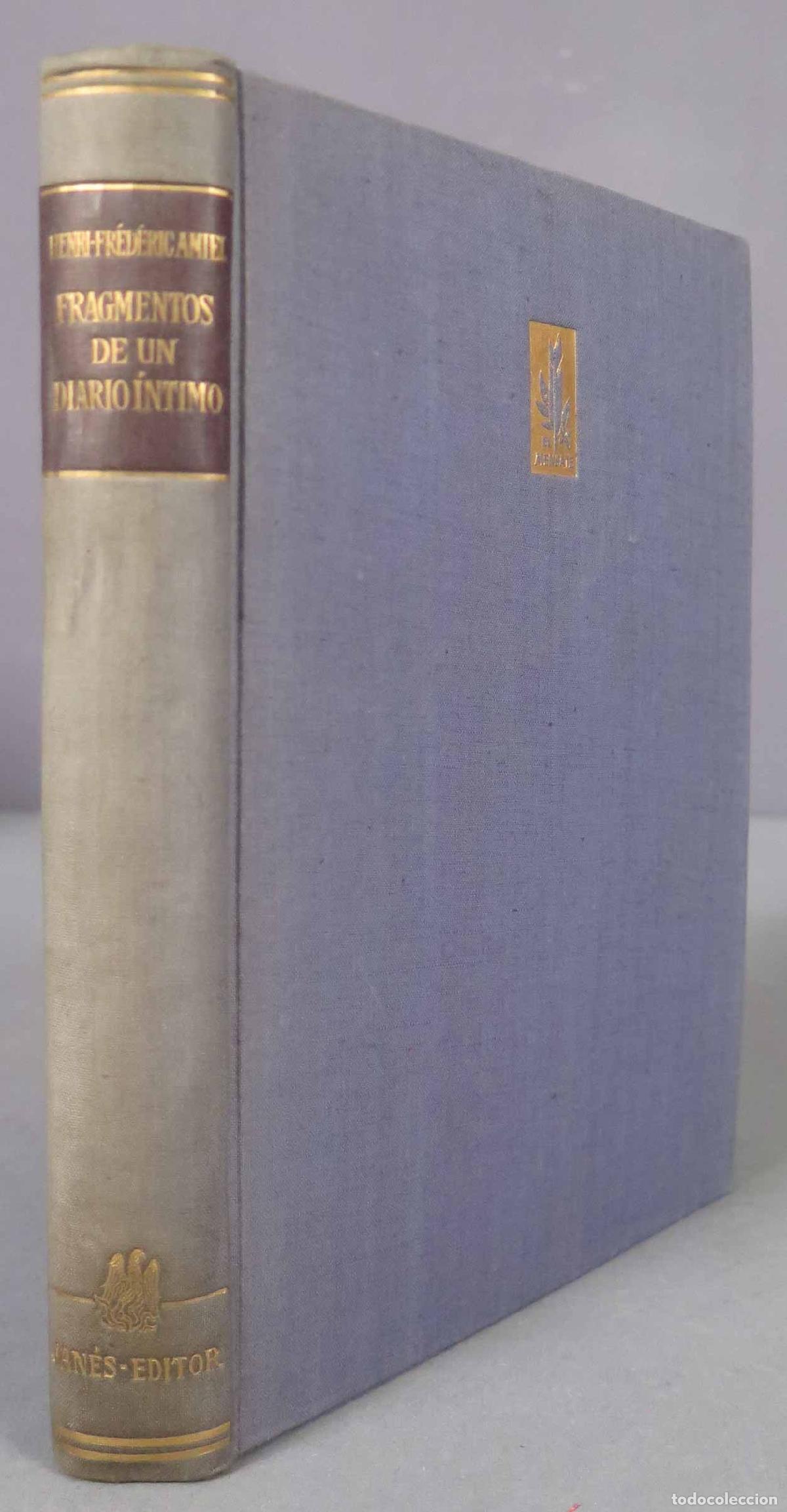 Libros de segunda mano: Fragmentos de un diario &iacute;ntimo. AMIEL - Foto 1