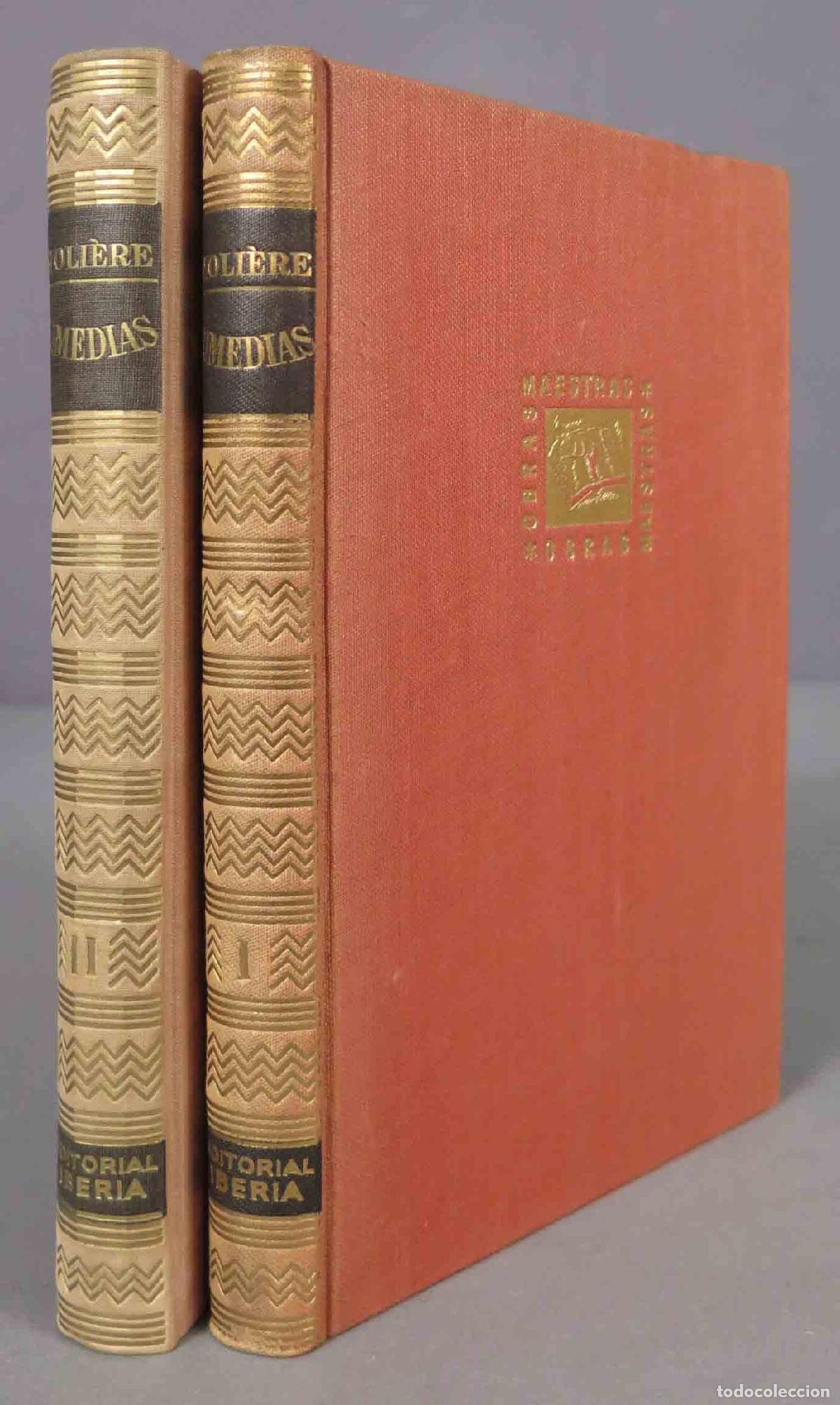 Libros de segunda mano: COMEDIAS. MOLIERE. 1955. 2 TOMOS - Foto 1