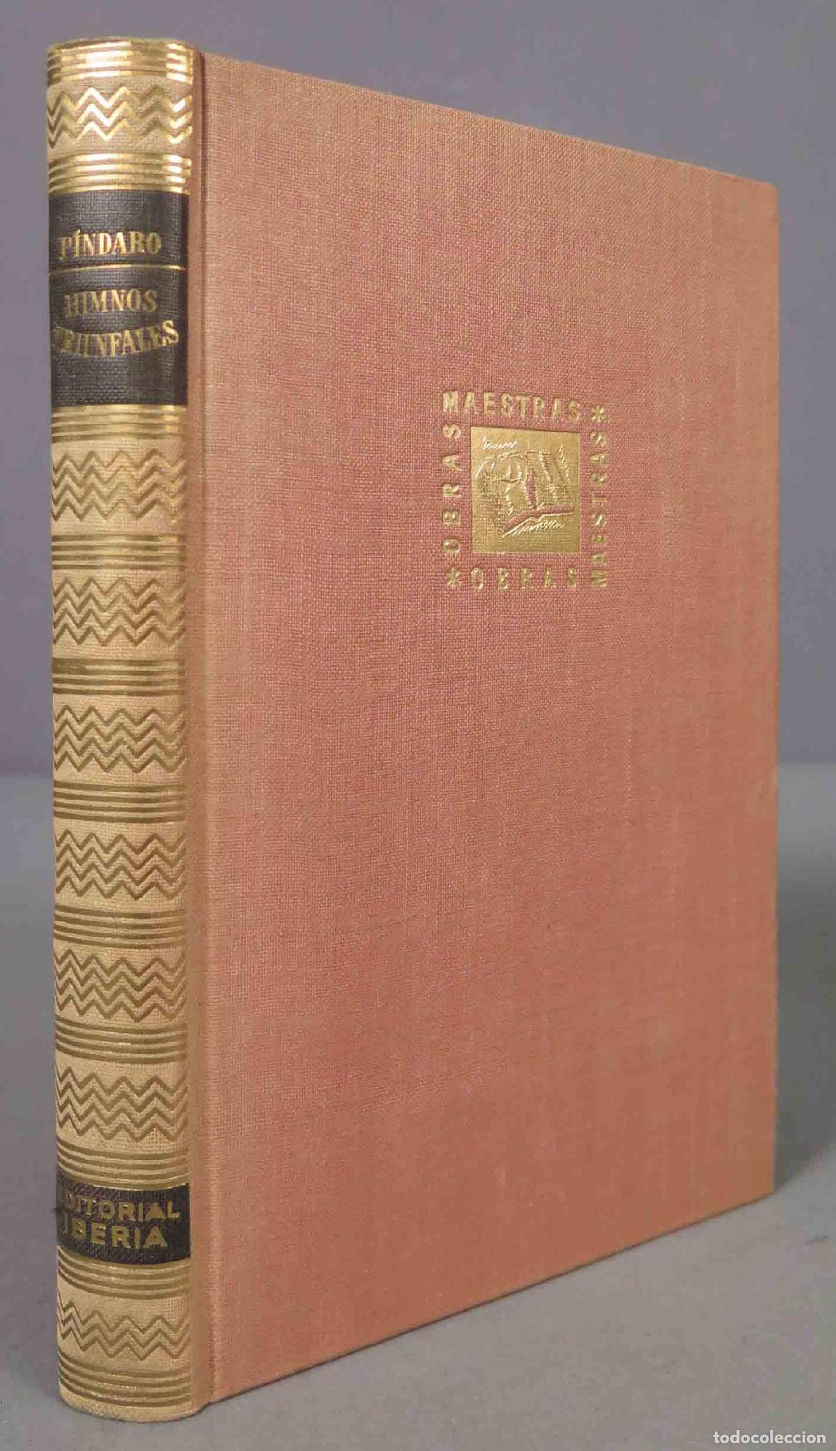 Libros de segunda mano: HIMNOS TRIUNFALES. Pindaro. 1954 - Foto 1
