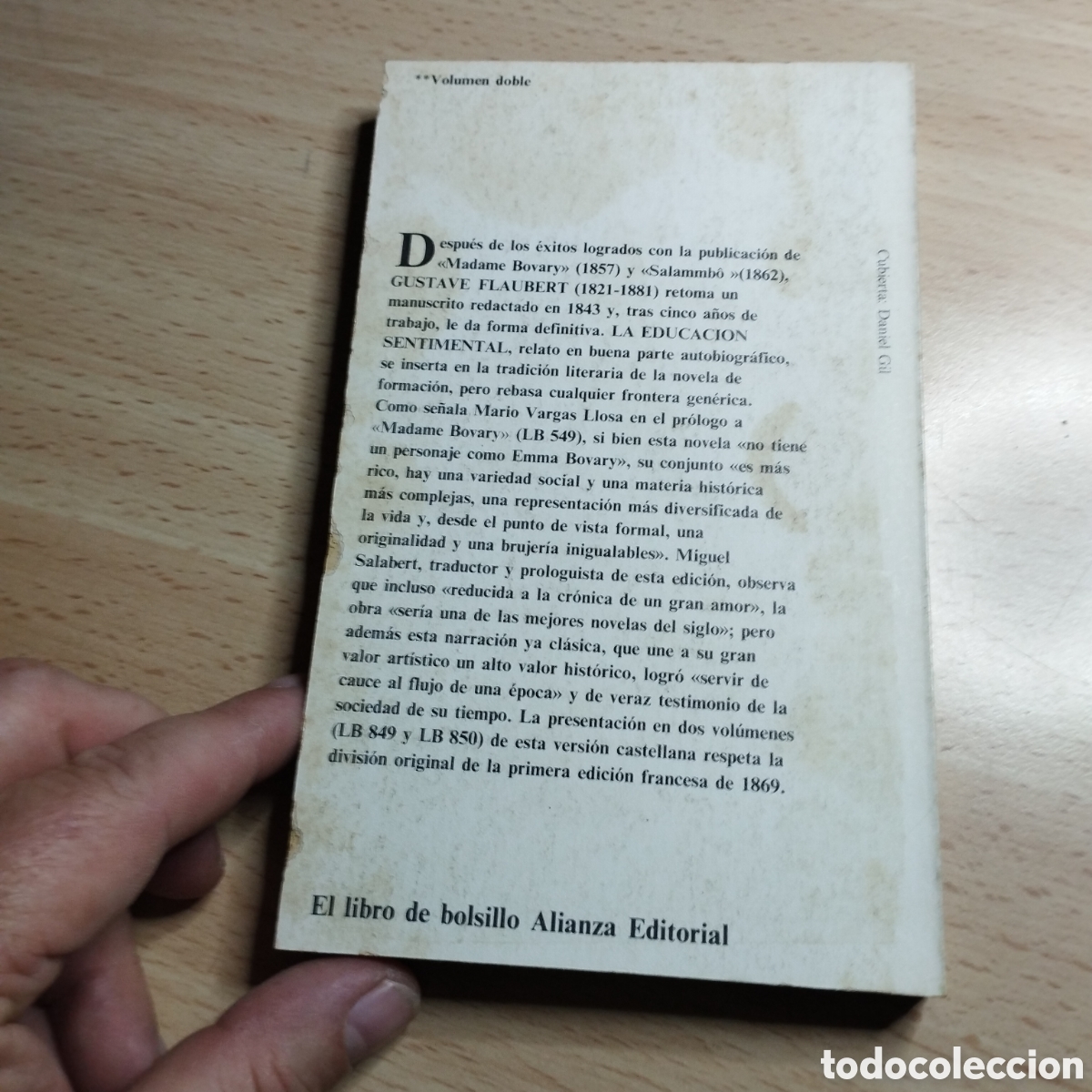 Libros de segunda mano: La educaci&oacute;n sentimental 2. Gustave Flaubert. 1981. Alianza Editorial. - Foto 2