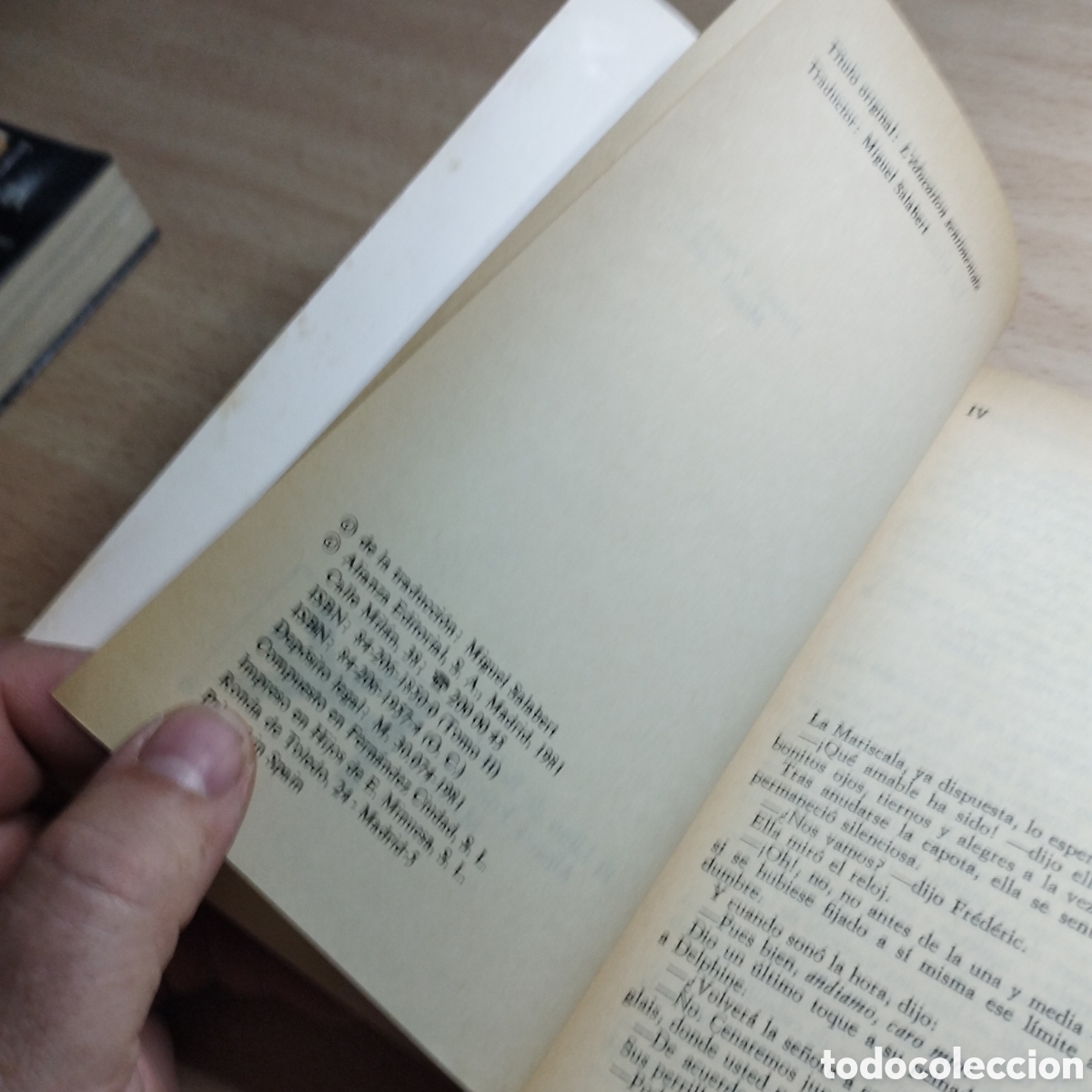 Libros de segunda mano: La educaci&oacute;n sentimental 2. Gustave Flaubert. 1981. Alianza Editorial. - Foto 7