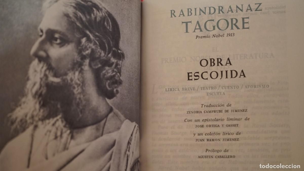 Libros de segunda mano: Tagore. Obras escogidas. Aguilar 1974 - Foto 3