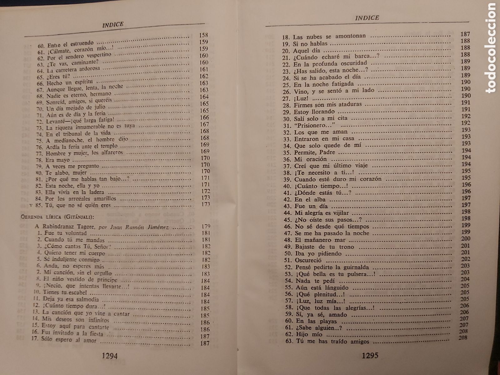 Libros de segunda mano: OBRA ESCOGIDA $ R. TAGORE $ AGUILAR $ 9 EDICI&Oacute;N 1966 - Foto 8