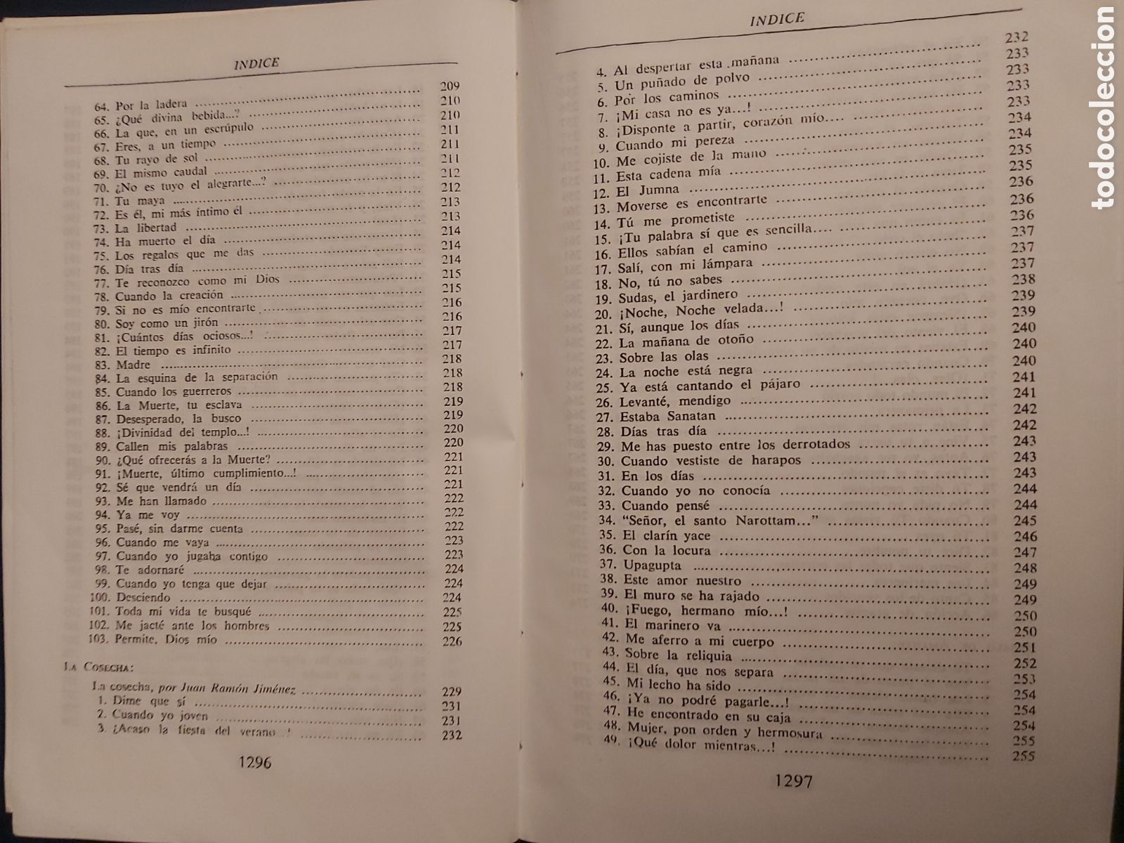 Libros de segunda mano: OBRA ESCOGIDA $ R. TAGORE $ AGUILAR $ 9 EDICI&Oacute;N 1966 - Foto 9