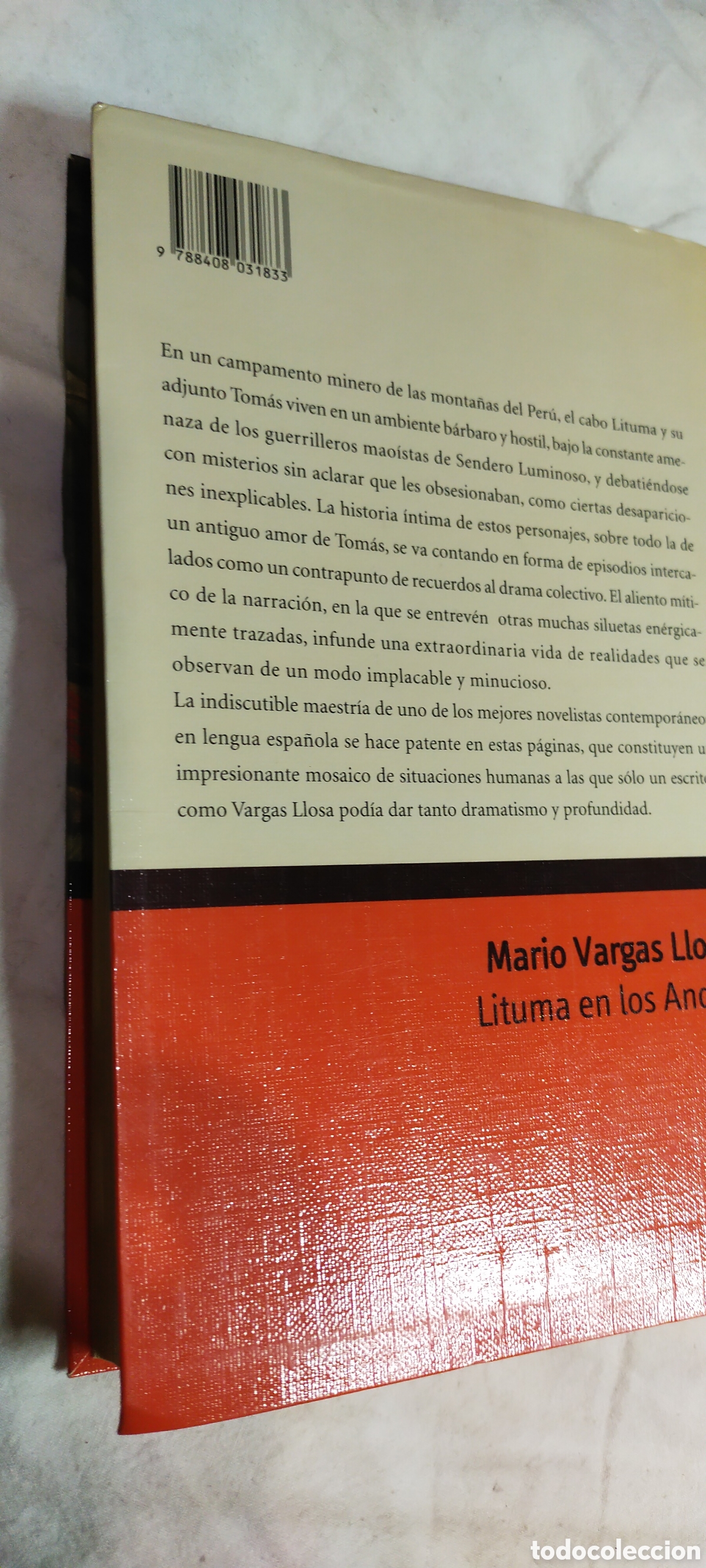 Libros de segunda mano: Lituma en los Andes. Margo Vargas Llosa. Colecci&oacute;n Premio planeta - Foto 2