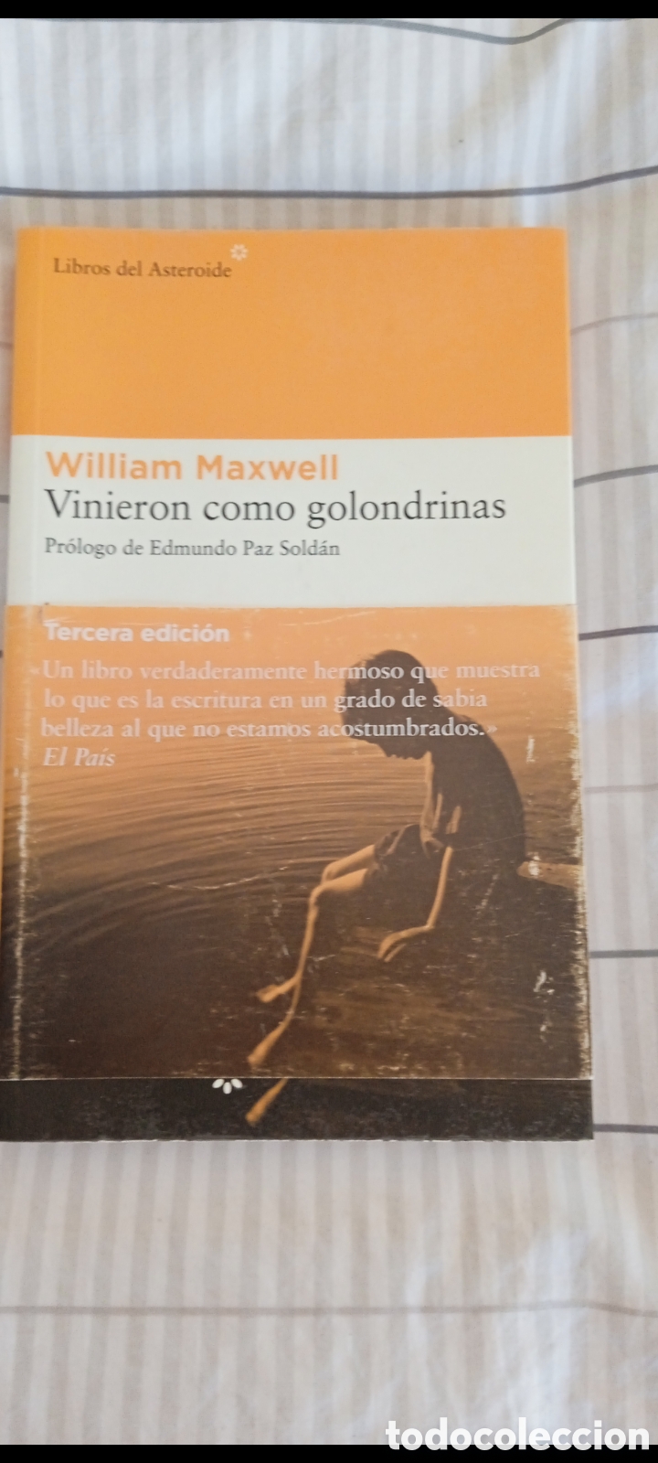 Libros de segunda mano: &rdquo;Vinieron como golondrinas&rdquo; William MAXWELL. Libros del Asteroide - Foto 1