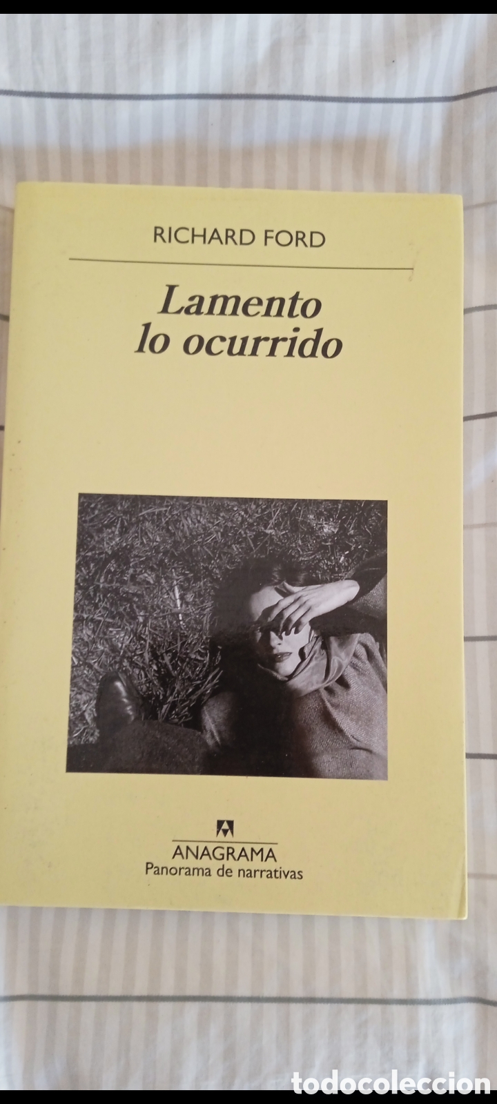 Libros de segunda mano: &rdquo;Lamento lo ocurrido&rdquo; Richard Ford. Anagrama - Foto 1