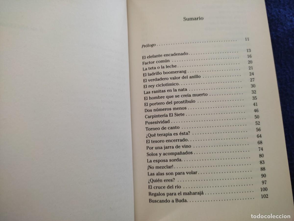 Libros de segunda mano: D&eacute;jame que te Cuente..... Jorge Bucay C&iacute;rculo de Lectores 2003 - Foto 7