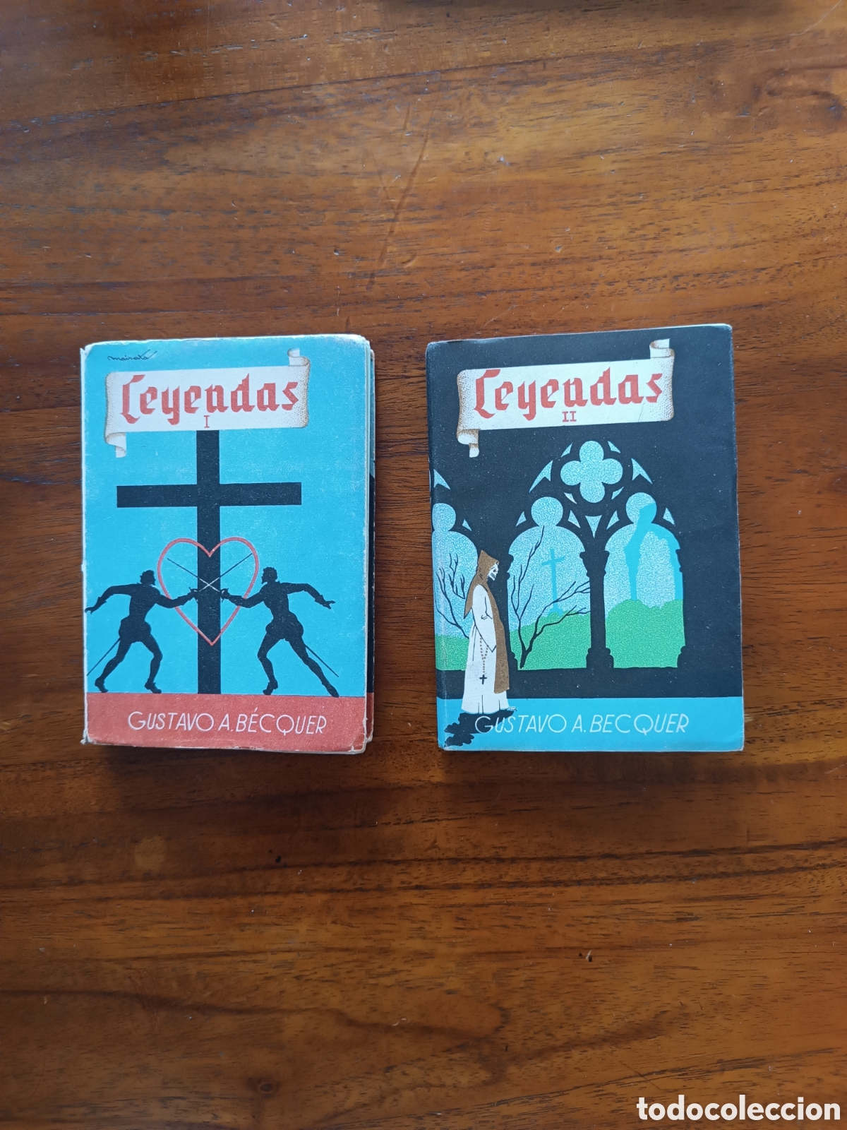 Libros de segunda mano: Las Leyendas de B&eacute;cquer. Dos tomos. Ilustraciones de Mairata - Foto 1
