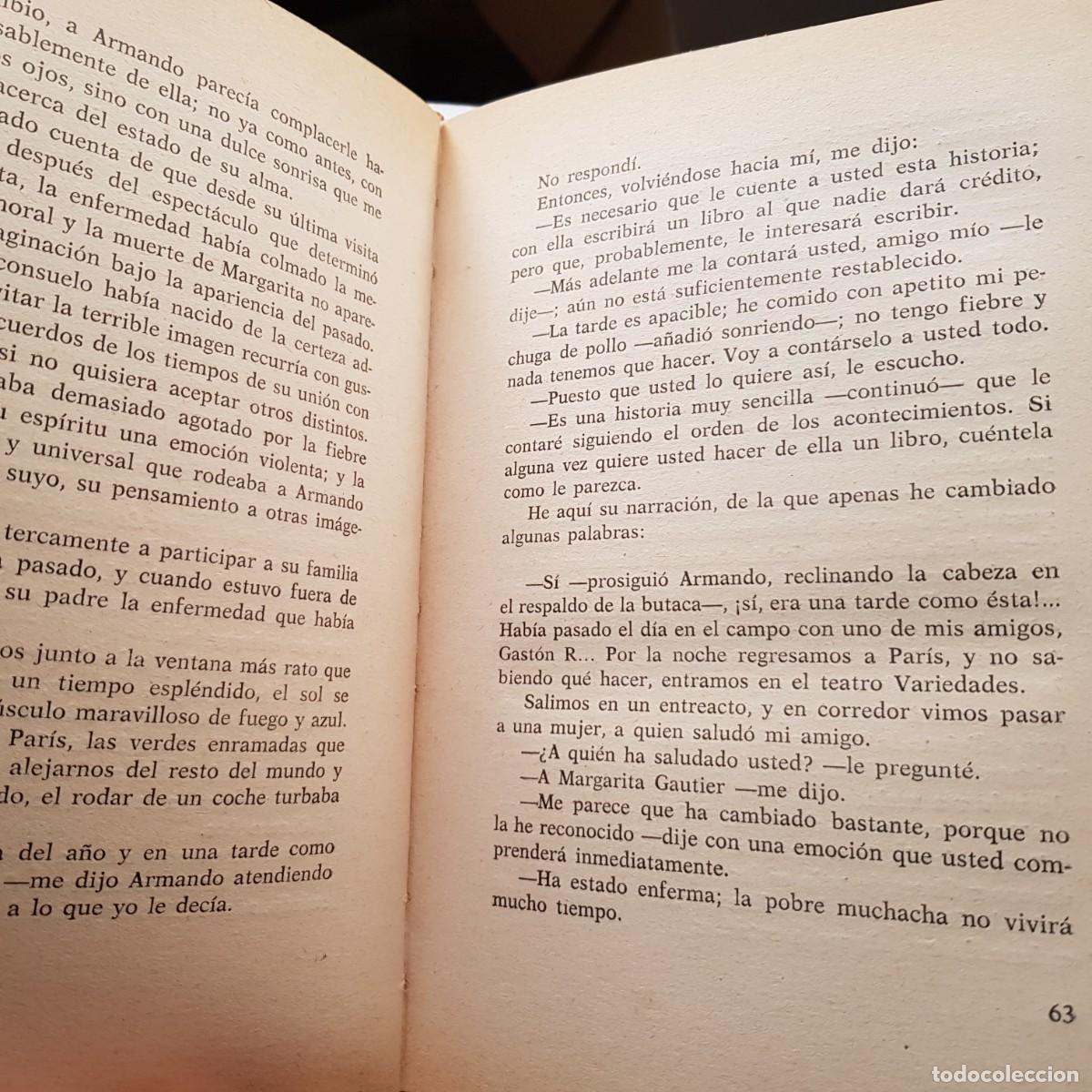 Libros de segunda mano: LA DAMA DE LAS CAMELIAS. DUMAS, A.1975 - Foto 4