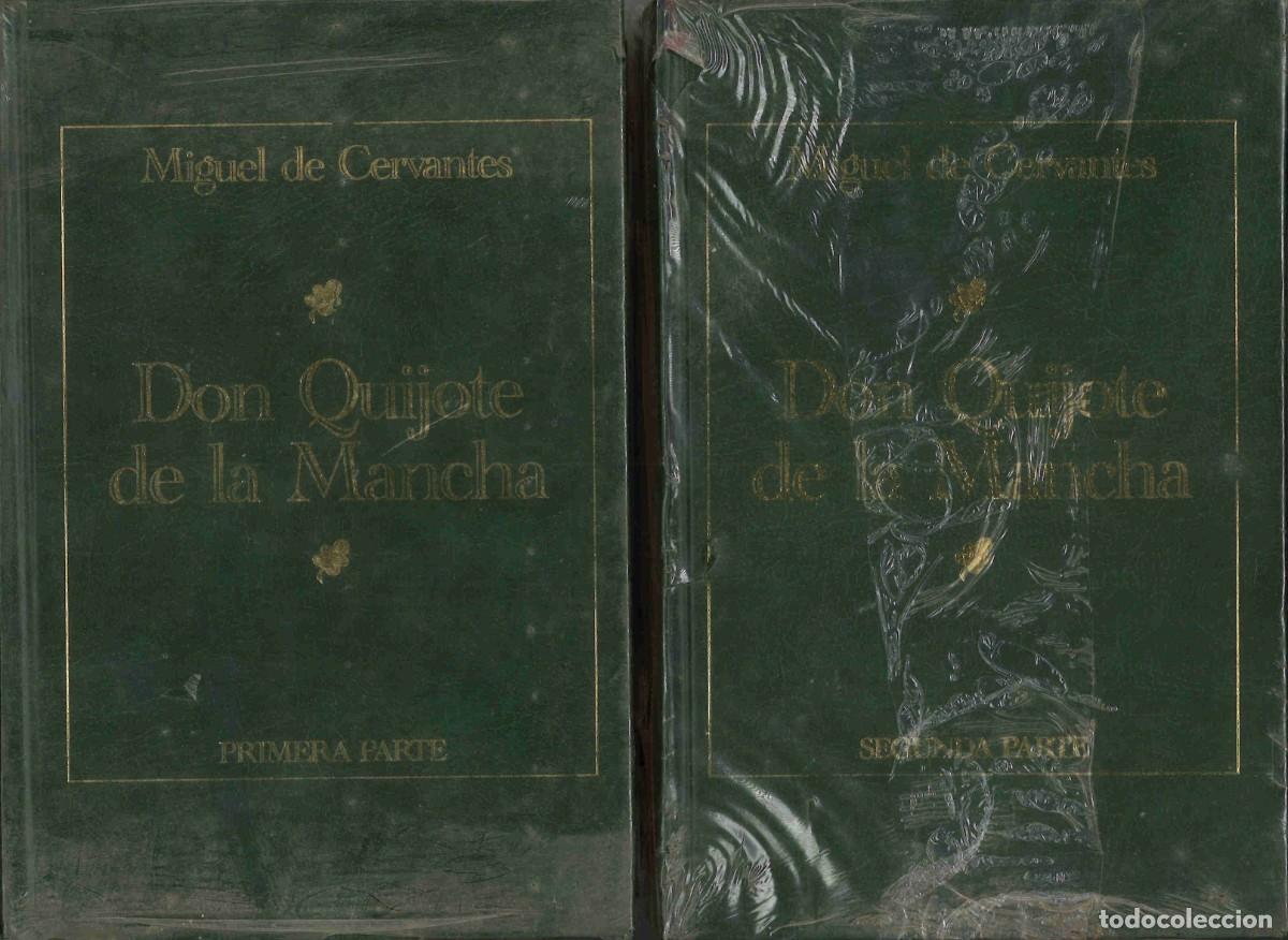 Libros de segunda mano: Don Quijote de La Mancha. Miguel de Cervantes. 2 tomos. - Foto 1