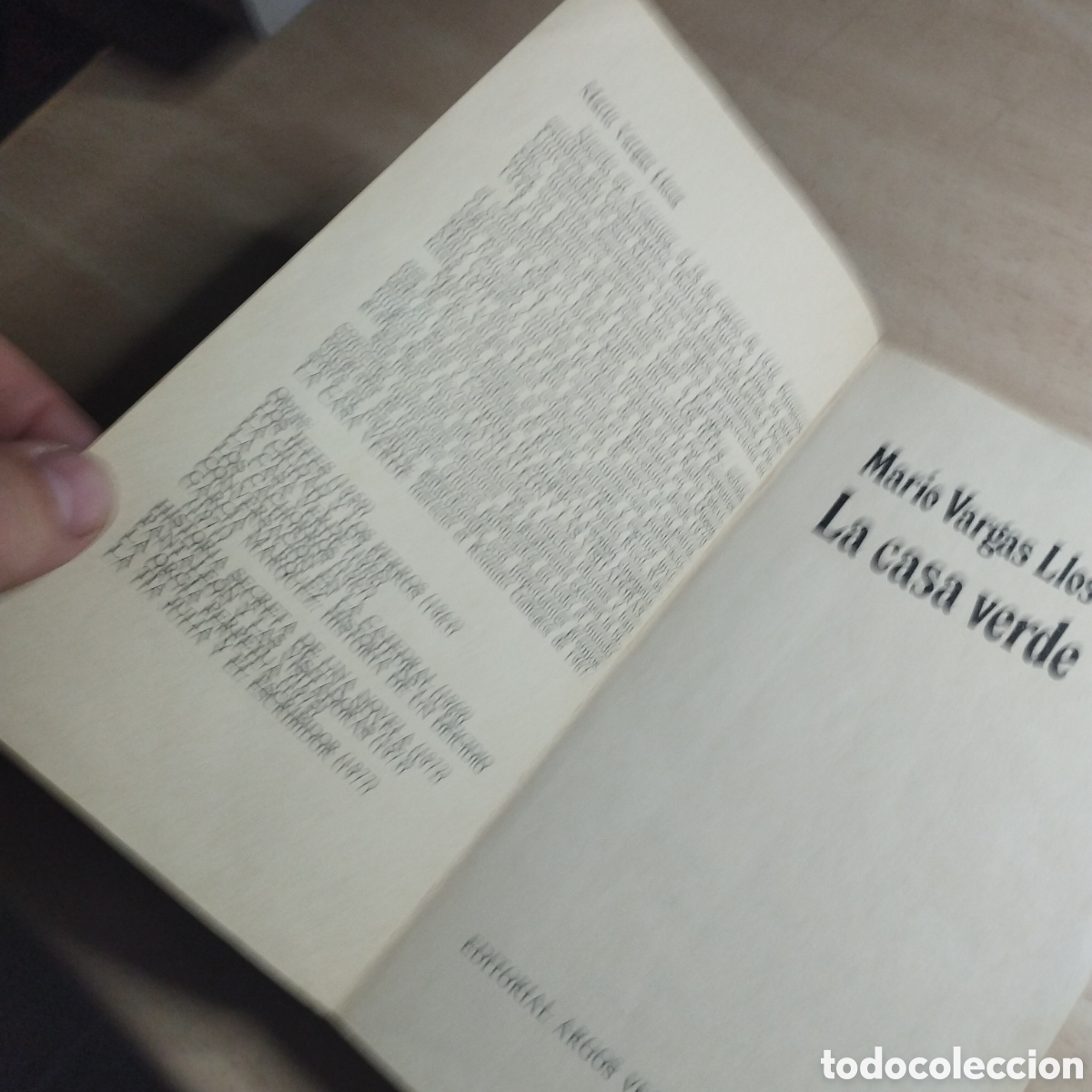 Libros de segunda mano: La casa verde. Mario Vargas Llosa. 1979. Libros DB. - Foto 5