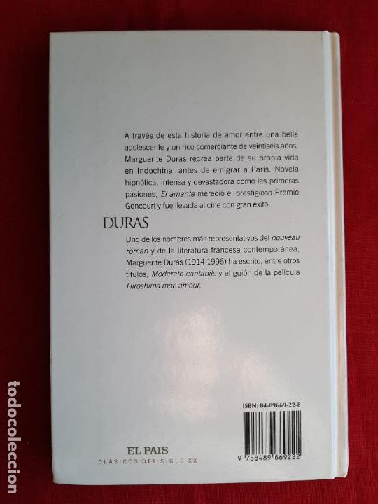 Libros de segunda mano: El amante - Duras, Marguerite - Foto 2