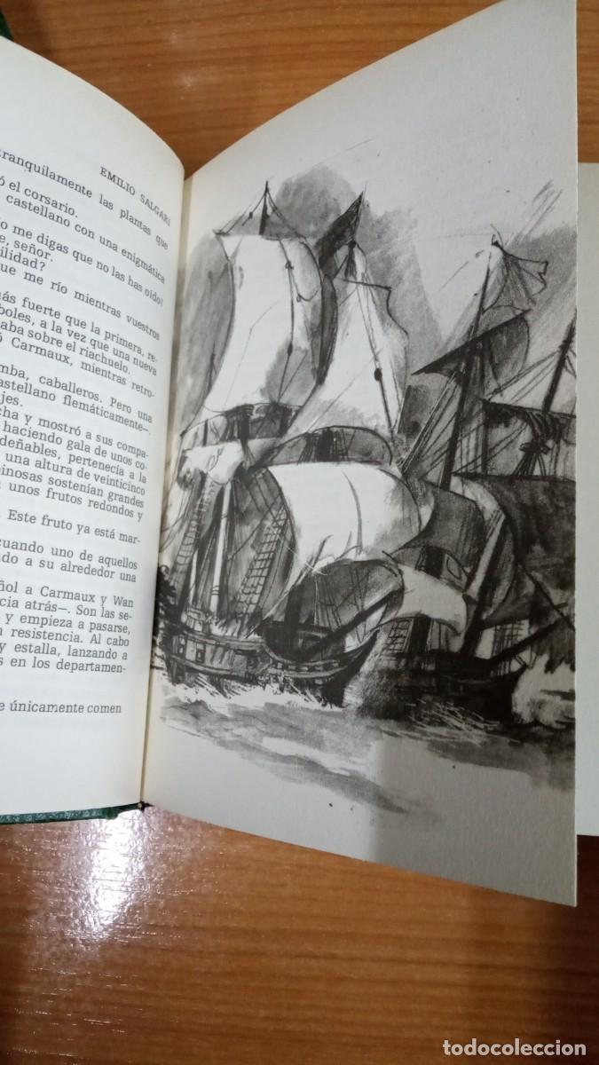 Libros de segunda mano: Emilio Salgari. Ed. Nauta. 1984. 19 tomos - Foto 4