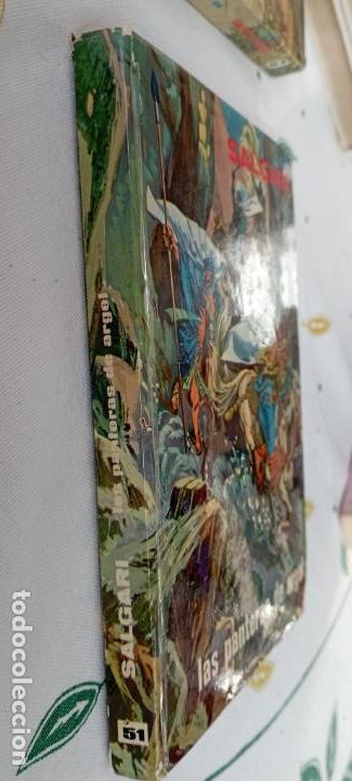Libros de segunda mano: SALGARI GAHE N&ordm; 51 - LAS PANTERAS DE ARGEL - Foto 3