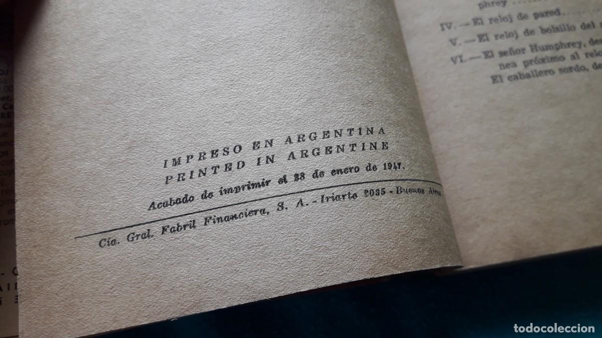 Libros de segunda mano: EL RELOJ DEL SE&Ntilde;OR HUMPHREY. Charles Dickens, 1947. - Foto 2