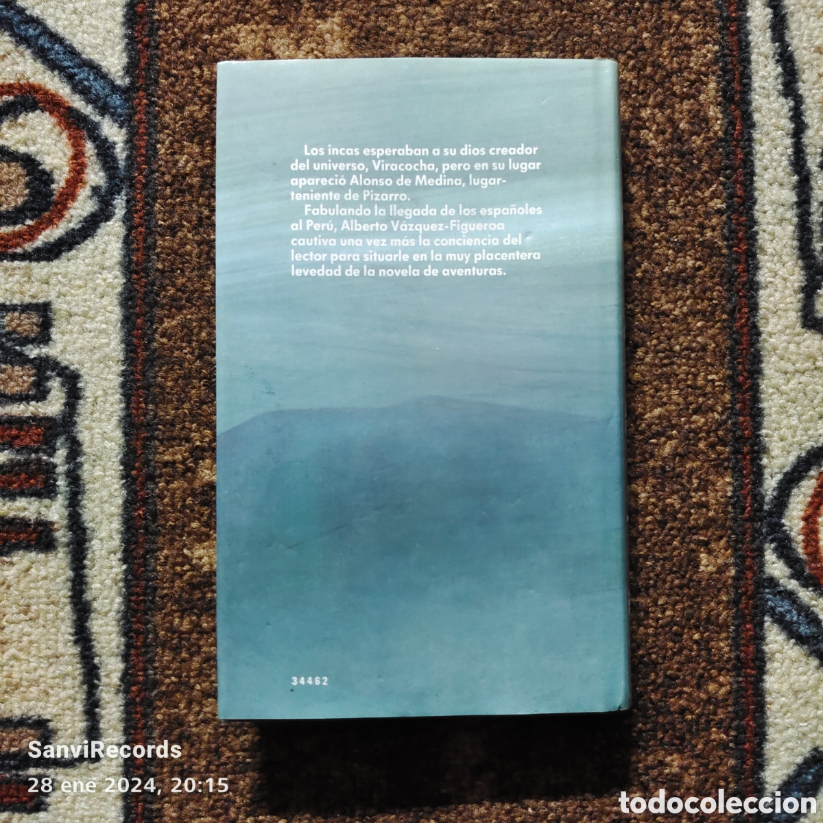 Libros de segunda mano: VIRACOCHA (ALBERTO V&Aacute;ZQUEZ-FIGUEROA) (C&Iacute;RCULO DE LECTORES) - Foto 2