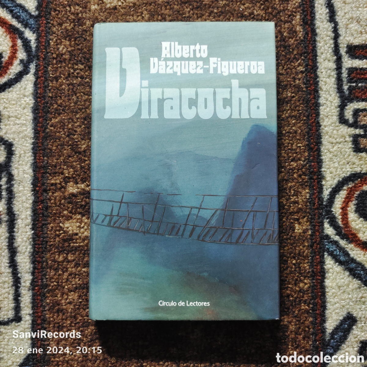 Libros de segunda mano: VIRACOCHA (ALBERTO V&Aacute;ZQUEZ-FIGUEROA) (C&Iacute;RCULO DE LECTORES) - Foto 1