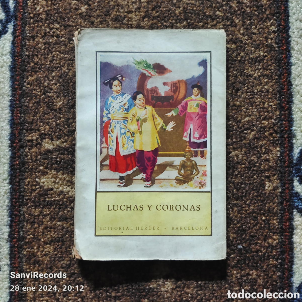 Libros de segunda mano: LUCHAS Y CORONAS (EDITORIAL HERDER) - Foto 1