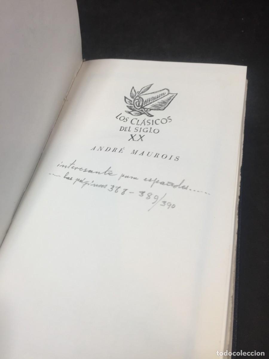 Libros de segunda mano: Obras completas, Andr&eacute; Maurois. Plaza y Jan&eacute;s 1968. - Foto 3