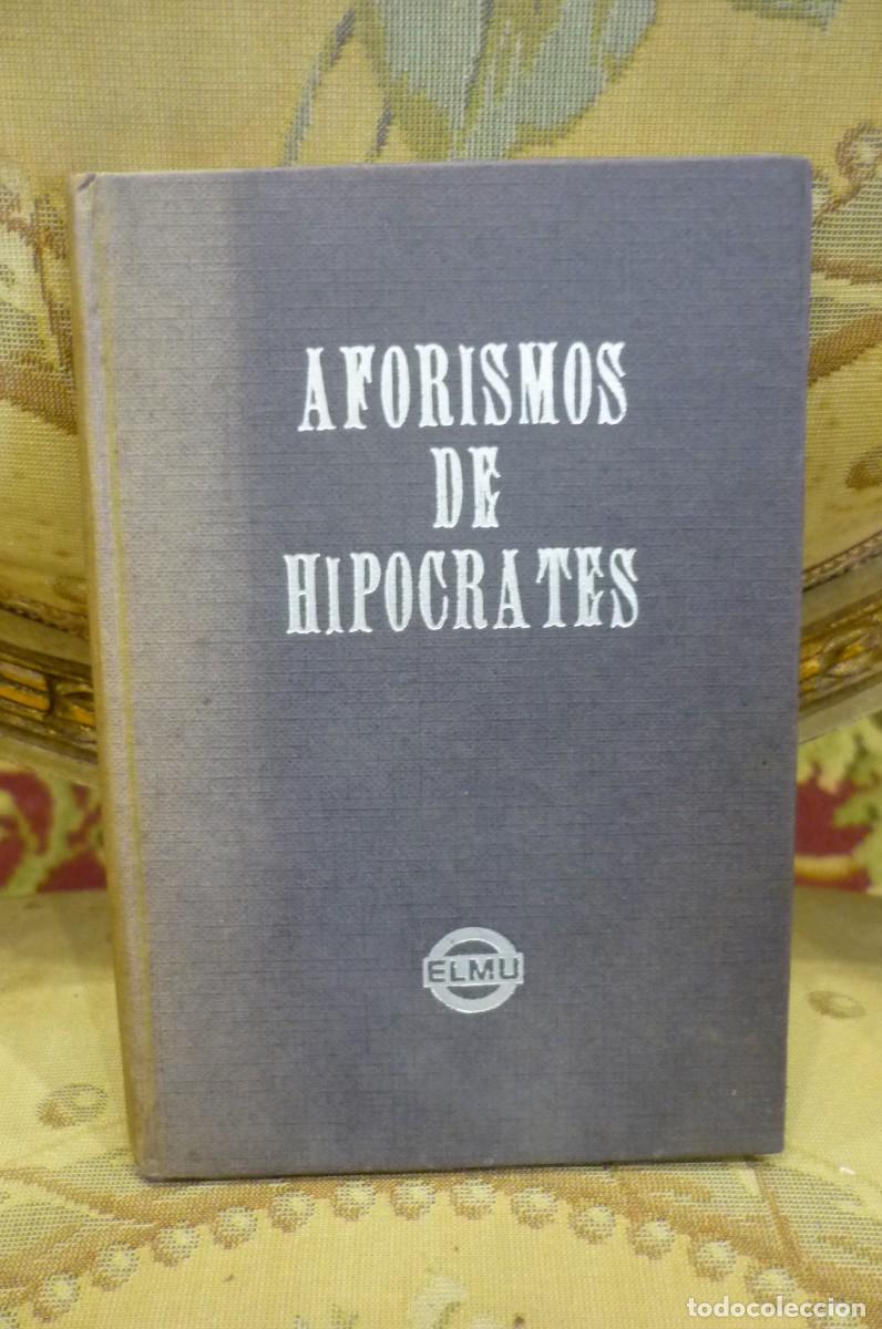 Libros de segunda mano: AFORISMOS DE HIP&Oacute;CRATES. PUBLICACIONES CONTROLADAS, MADRID, 1969. - Foto 1