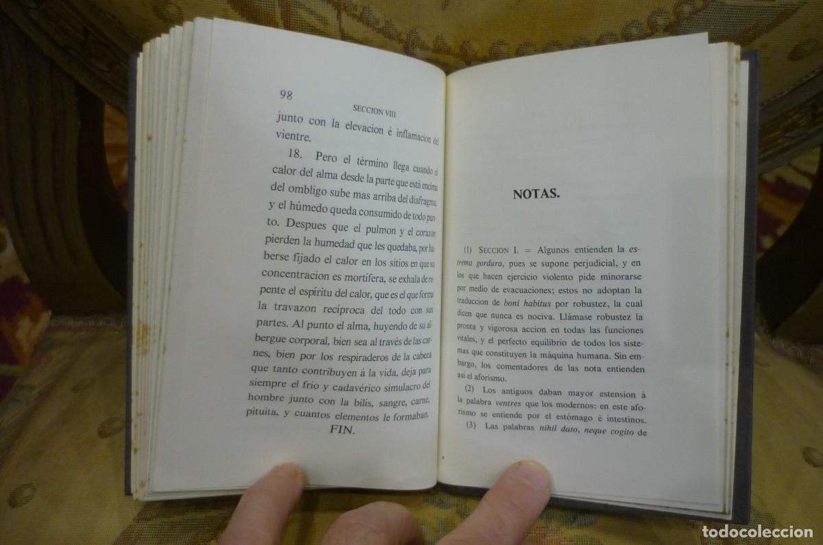 Libros de segunda mano: AFORISMOS DE HIP&Oacute;CRATES. PUBLICACIONES CONTROLADAS, MADRID, 1969. - Foto 8
