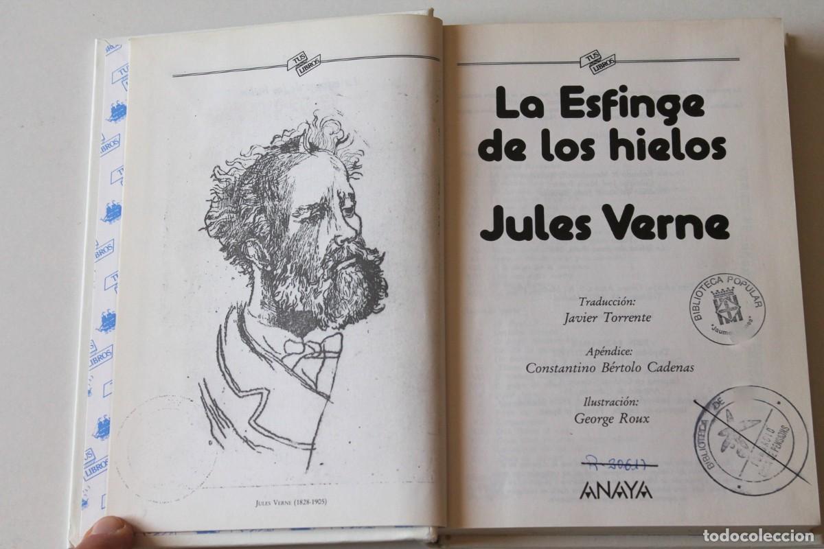 Libros de segunda mano: Jules Verne - La esfinge de los hielos - Anaya Tus Libros - Foto 5