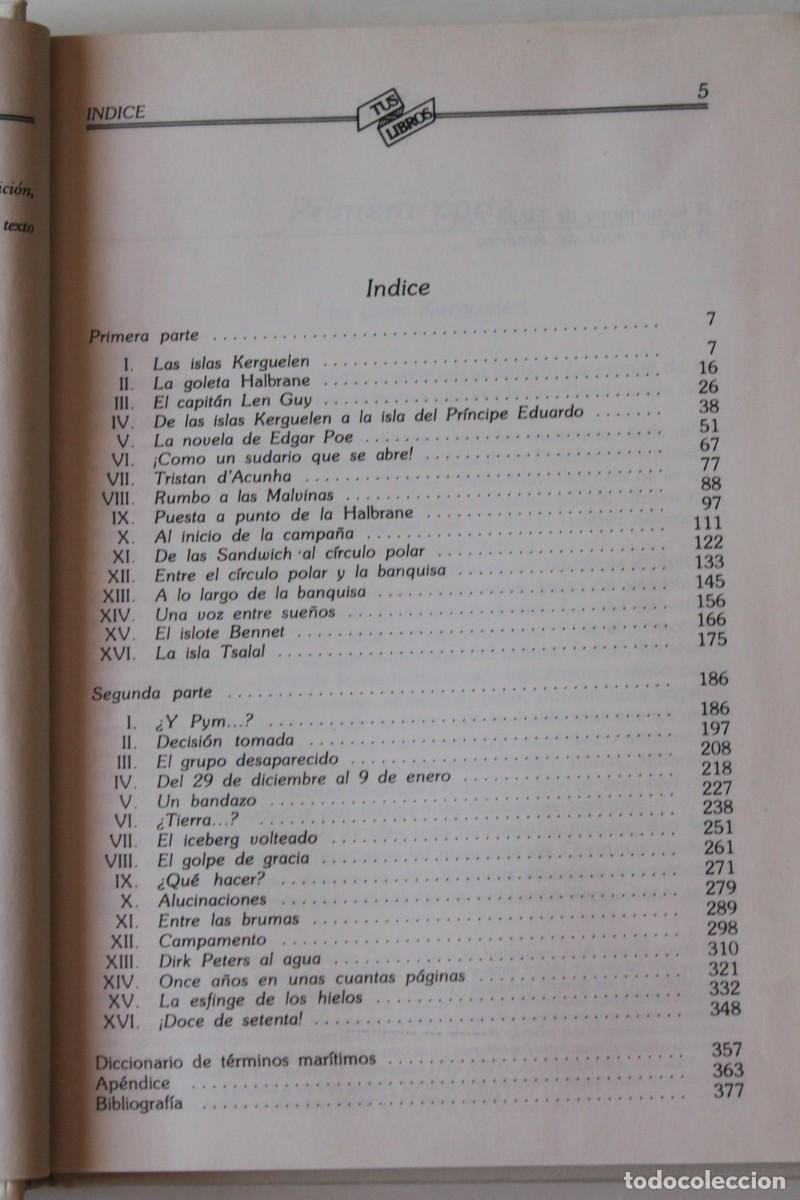 Libros de segunda mano: Jules Verne - La esfinge de los hielos - Anaya Tus Libros - Foto 6