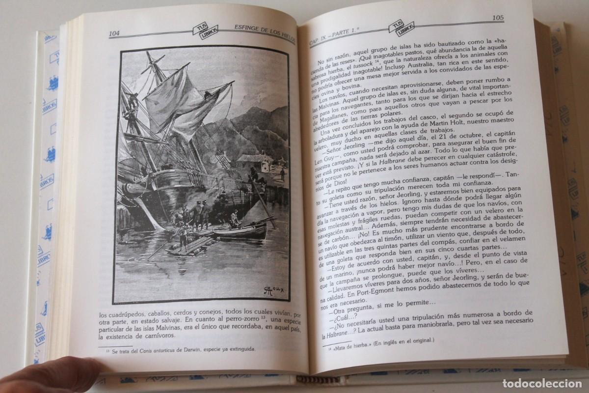 Libros de segunda mano: Jules Verne - La esfinge de los hielos - Anaya Tus Libros - Foto 8