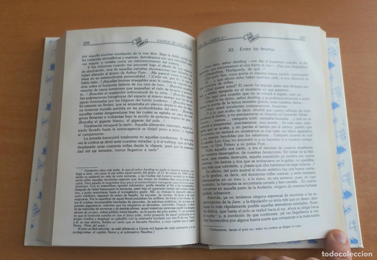 Libros de segunda mano: Jules Verne - La esfinge de los hielos - Anaya Tus Libros - Foto 9