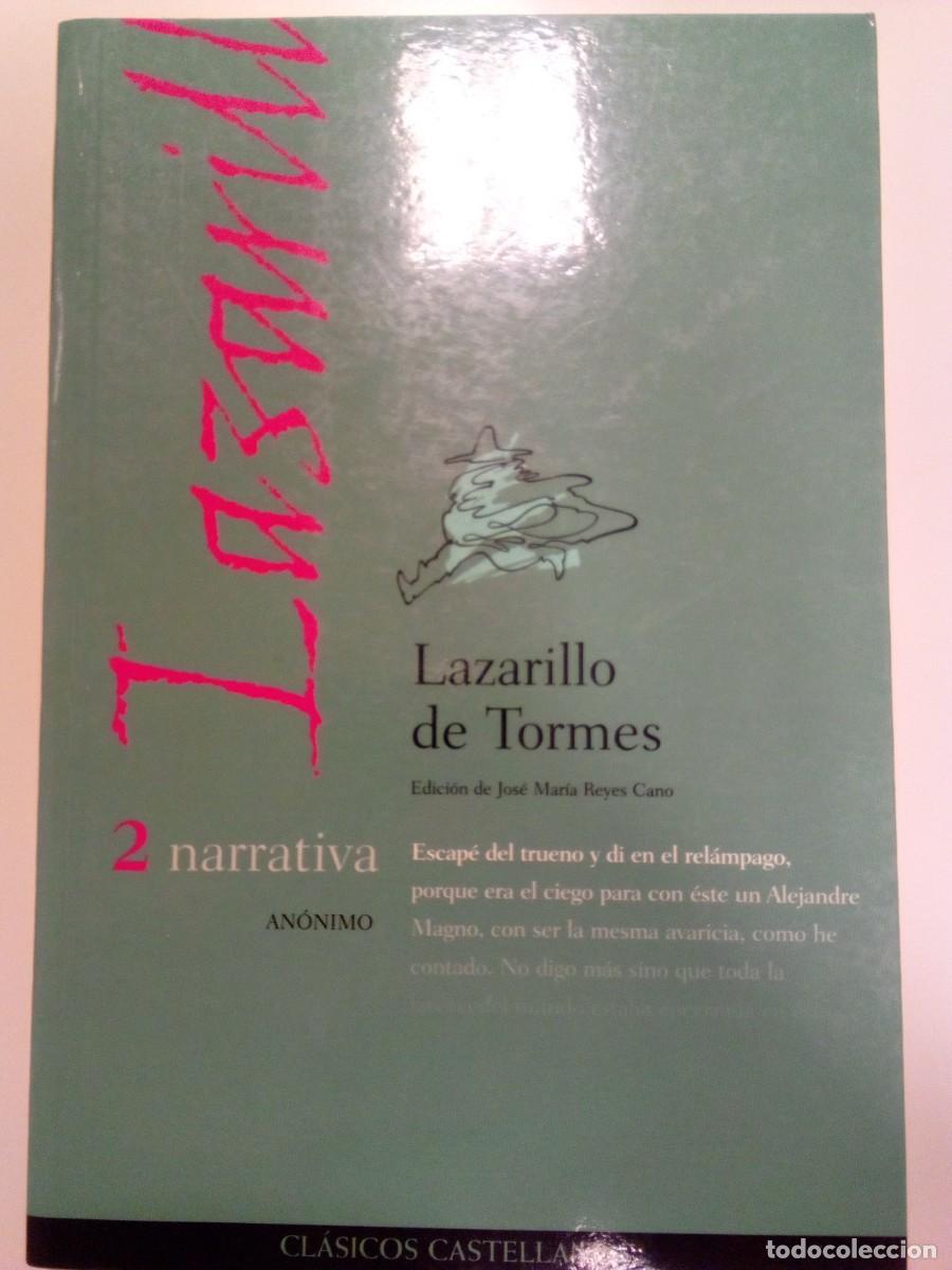 Libros de segunda mano: Libro. Lazarillo de Tormes. An&oacute;mino, edici&oacute;n de Reyes Cano. 1998 - Foto 1