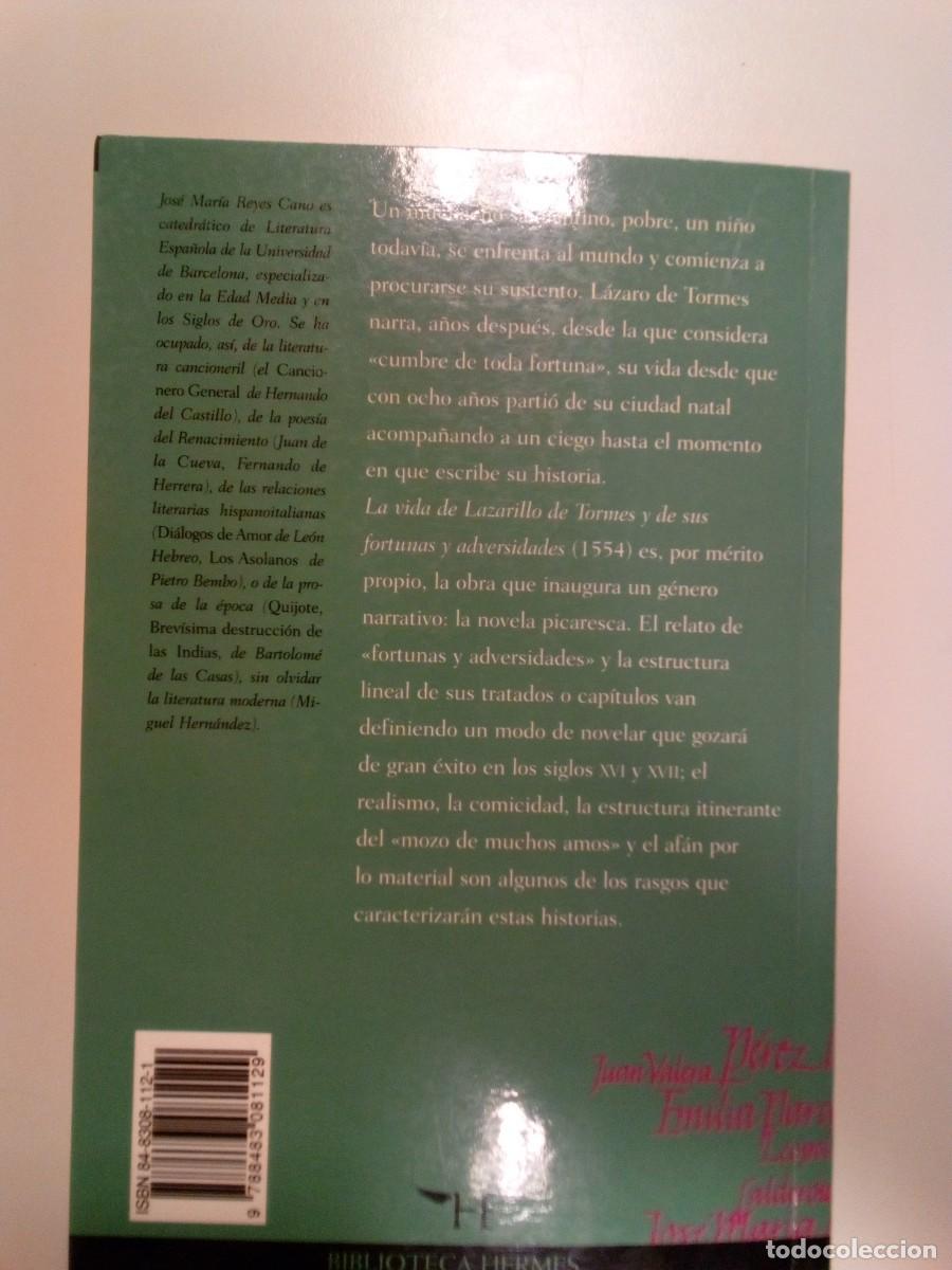 Libros de segunda mano: Libro. Lazarillo de Tormes. An&oacute;mino, edici&oacute;n de Reyes Cano. 1998 - Foto 4