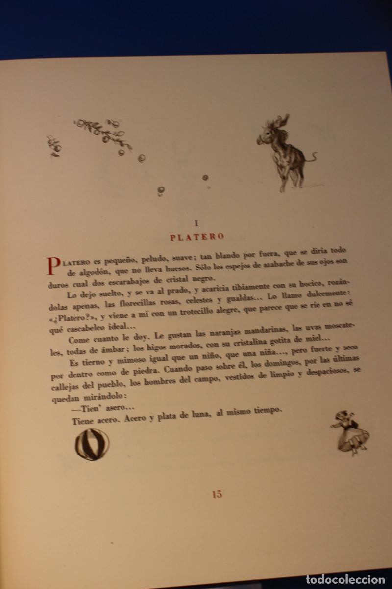 Libros de segunda mano: Edici&oacute;n Limitada. Platero y yo. Juan Ram&oacute;n Jim&eacute;nez. - Foto 1