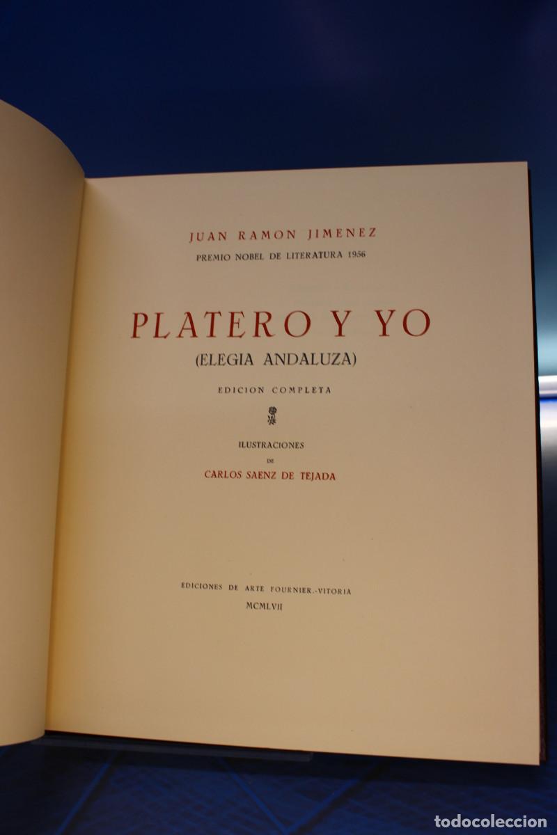 Libros de segunda mano: Edici&oacute;n Limitada. Platero y yo. Juan Ram&oacute;n Jim&eacute;nez. - Foto 6