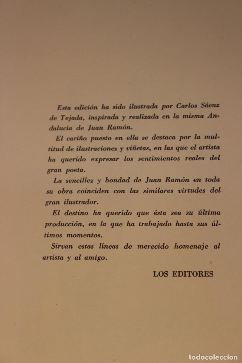 Libros de segunda mano: Edici&oacute;n Limitada. Platero y yo. Juan Ram&oacute;n Jim&eacute;nez. - Foto 7