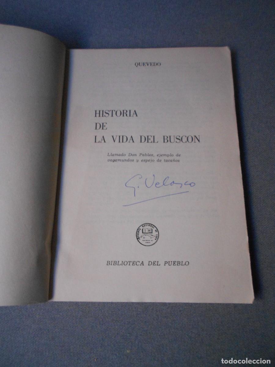 Libros de segunda mano: HISTORIA DE LA VIDA DEL BUSCON - Foto 2