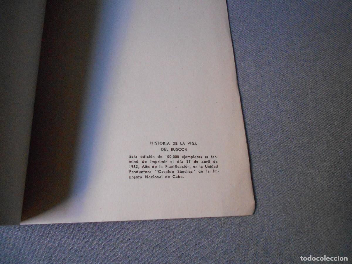 Libros de segunda mano: HISTORIA DE LA VIDA DEL BUSCON - Foto 3