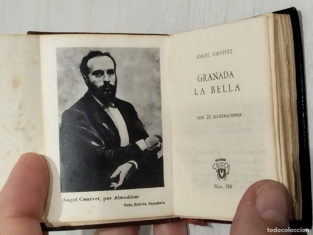 Libros de segunda mano: &Aacute;ngel Ganivet. Granada la bella. Crisolin 018. Aguilar. - Foto 2