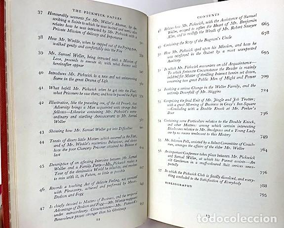 Libros de segunda mano: Dickens : Pickwick Papers (Collins Classics, 1953. 796 pags. - Foto 3