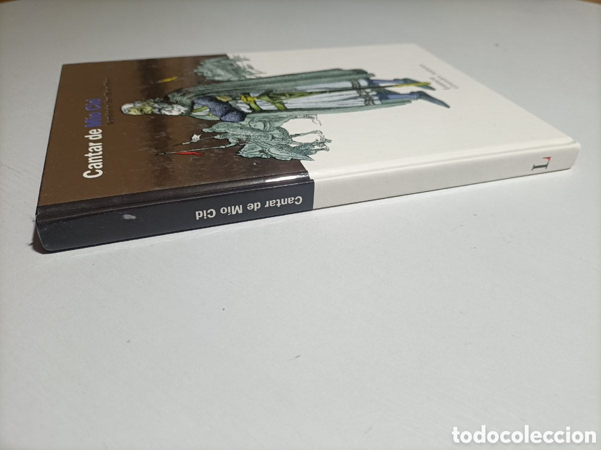 Libros de segunda mano: Cantar del M&iacute;o Cid. Versi&oacute;n de Ana Mar&iacute;a Moix editorial Lumen a&ntilde;o 2000 - Foto 2