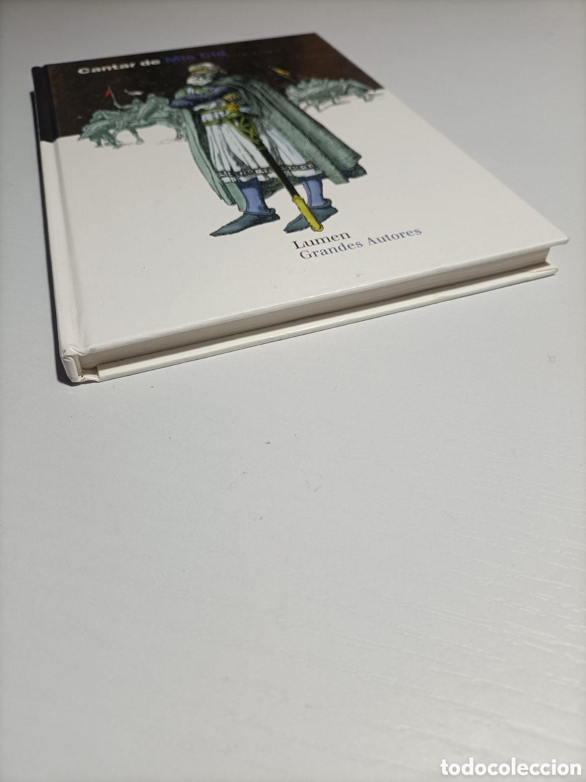 Libros de segunda mano: Cantar del M&iacute;o Cid. Versi&oacute;n de Ana Mar&iacute;a Moix editorial Lumen a&ntilde;o 2000 - Foto 1