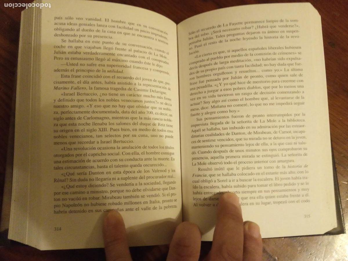 Libros de segunda mano: ROJO Y NEGRO .- STENDHAL. - Foto 3