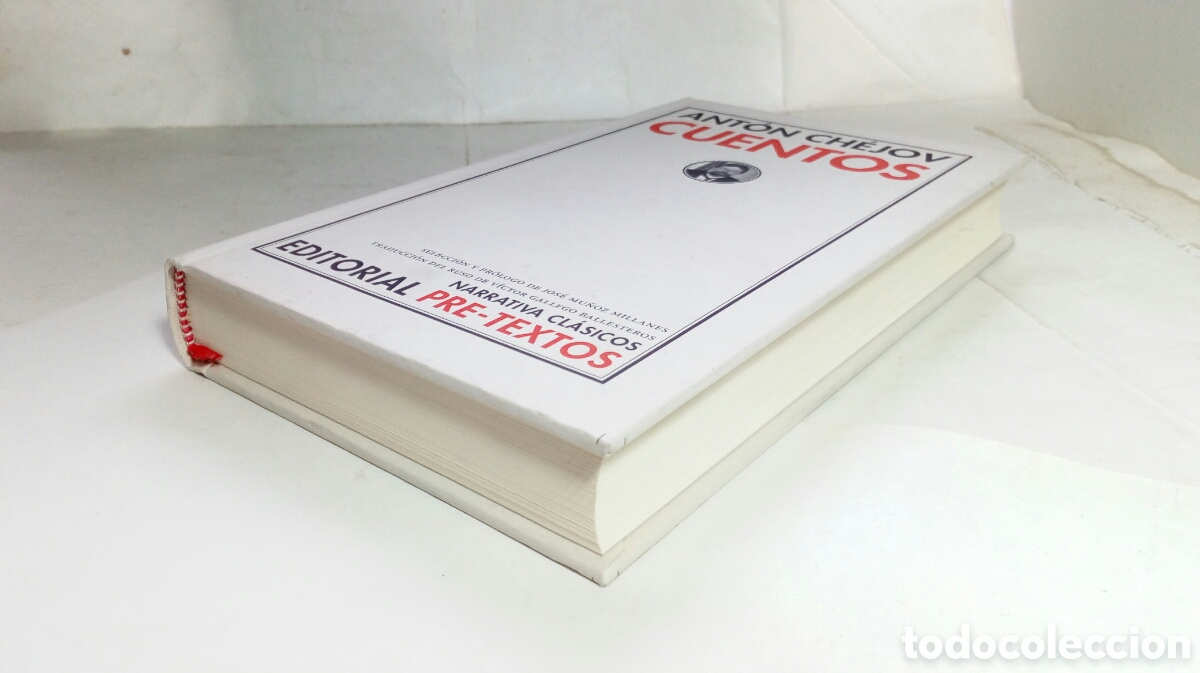 Libros de segunda mano: Cuentos. Ant&oacute;n Ch&eacute;jov. Editorial Pre-Textos. - Foto 4