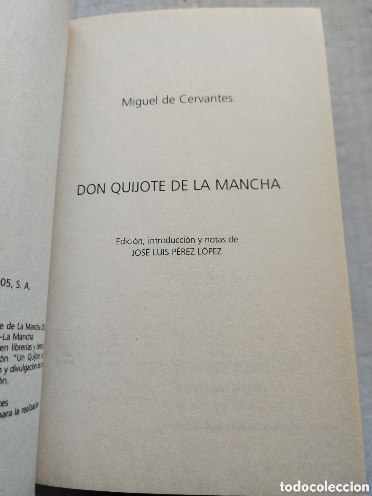 Libros de segunda mano: DON QUIJOTE DE LA MANCHA /CERVANTES BIBLIOTECA IV CENTENARIO - Foto 2