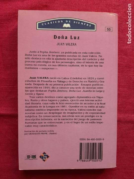 Libros de segunda mano: Do&ntilde;a Luz - Valera, Juan - Foto 2