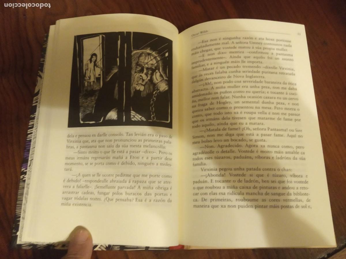 Libros de segunda mano: A PANTASMA DE CANTERVILLE. -OSCAR WILDE. - Foto 3